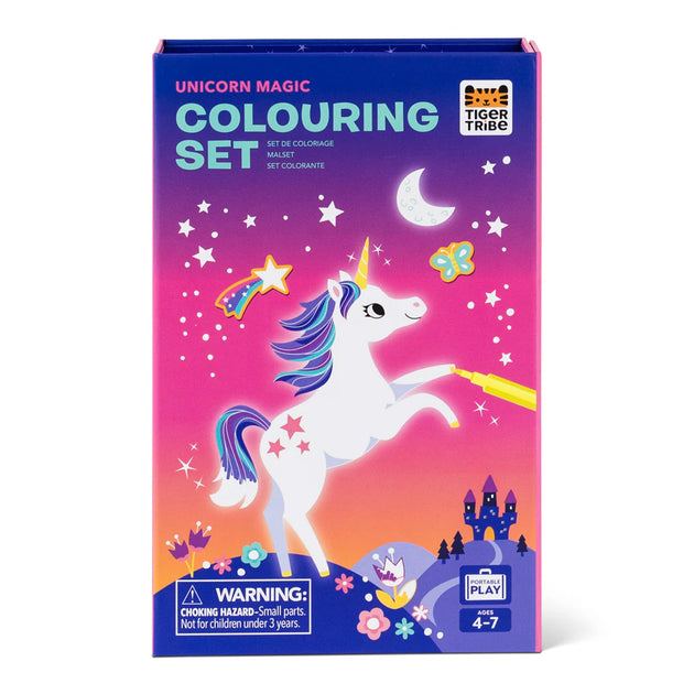 Tiger Tribe Colouring Set - Unicorn Magic – little kisses