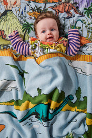 Kip & Co Jurassic Fitted Cot Sheet