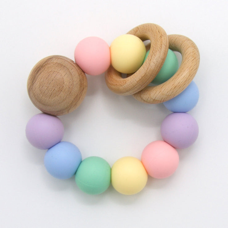 My Little Giggles Ring Teether - Pastel