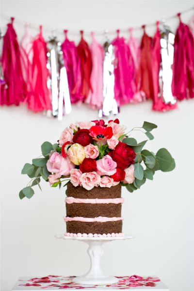3 Words on Styling a Chic Baby Shower; Tissue Garlands, Giant Balloons and Tassels