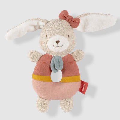 Fehn Soft Ring Rattle - Hare