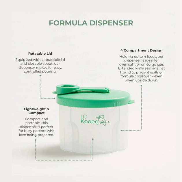 Lil'Kooee Formula Dispenser – little kisses