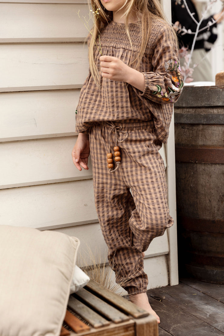 Alex & Ant Emma Pant - Coffee/Black