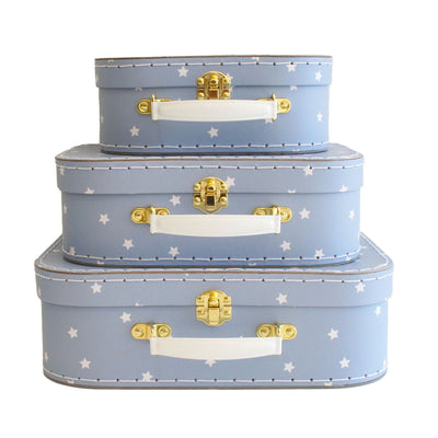 Alimrose Carry Case Set - Blue Stars
