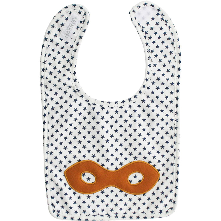 Alimrose Hero Mask Bib - Navy Star