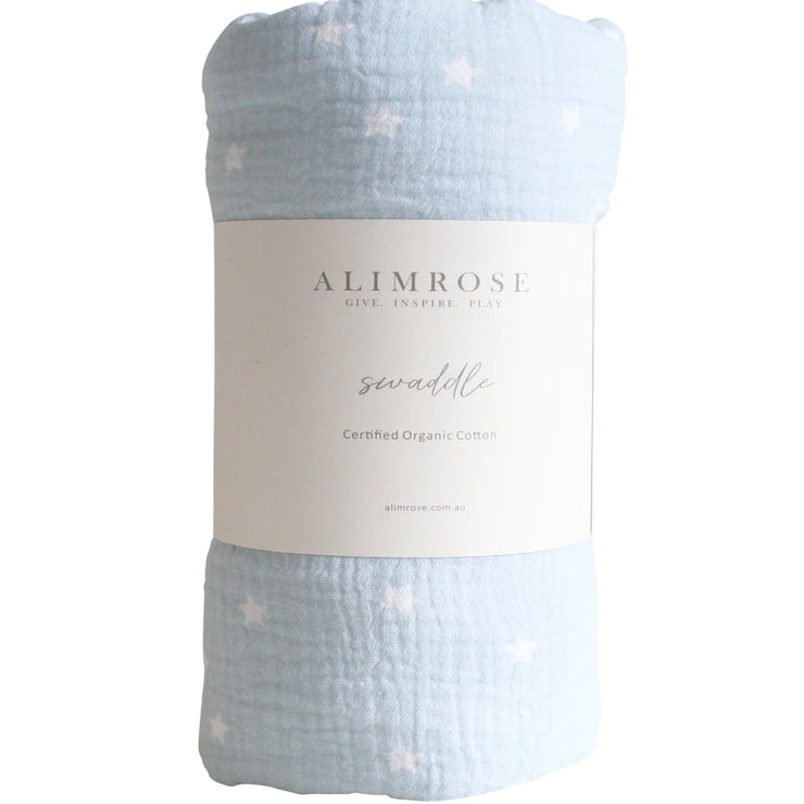 Alimrose Muslin Swaddle Starry Night