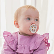 Bibs Pacifier - Liberty - Blush Mix 2 Pack