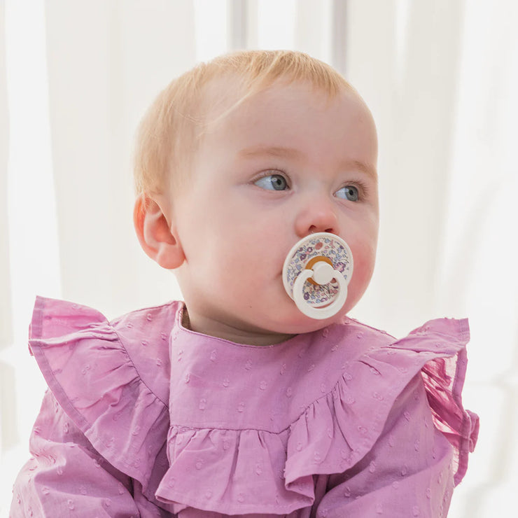 Bibs Pacifier - Liberty - Blush Mix 2 Pack
