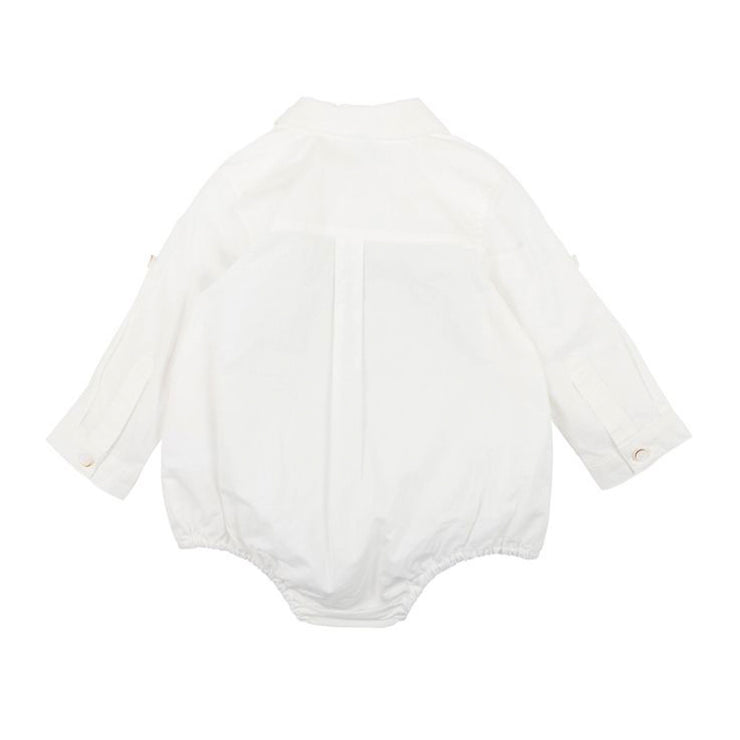 Bebe Jude Shirt Bodysuit - Ivory
