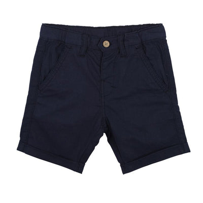 Bebe Linen Shorts - Navy