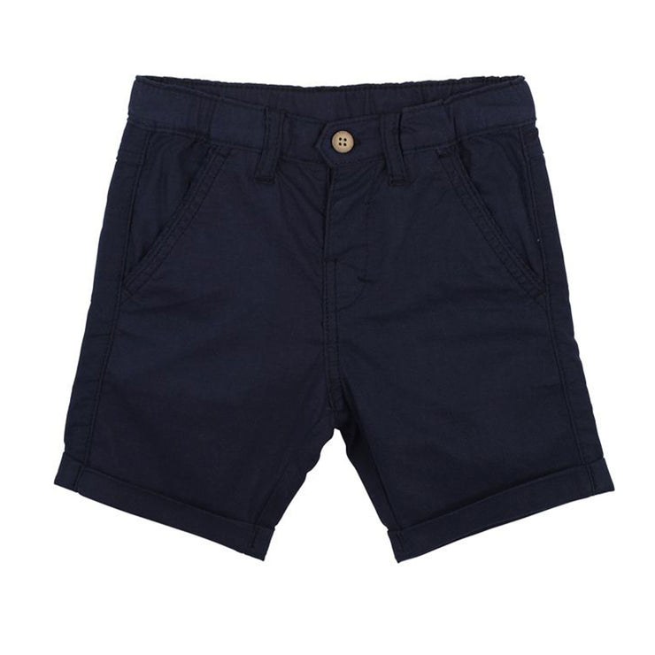 Bebe Linen Shorts - Navy