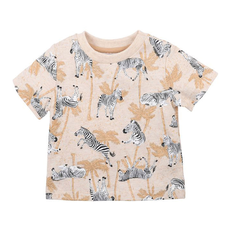 Bebe Savanna Print Tee