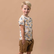 Bebe Savanna Print Tee