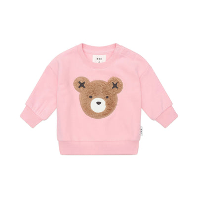 Huxbaby Furry Huxbear Sweatshirt - Blush