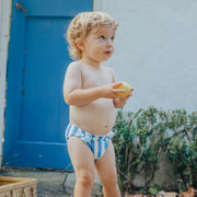 Crywolf Reusable Swim Nappy - Deep Sea Stripe