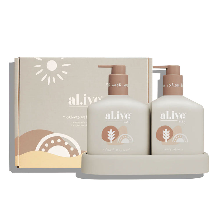 Al.ive Baby Hair & Body Duo - Calming Oatmeal