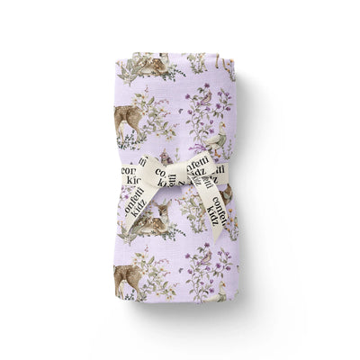 Confetti Kidz Organic Muslin Wrap - Enchanted Gardens