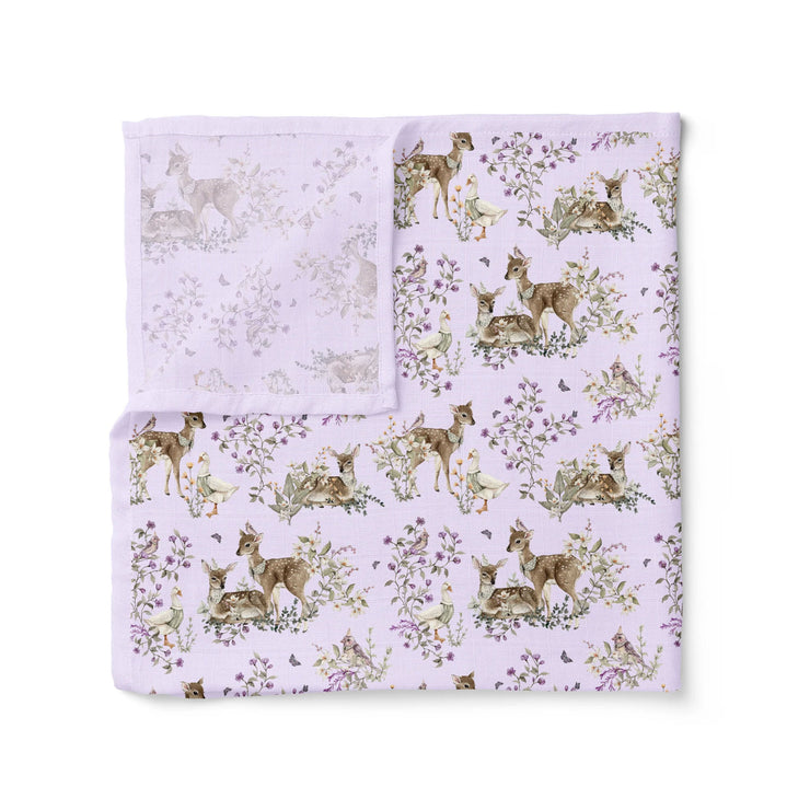 Confetti Kidz Organic Muslin Wrap - Enchanted Gardens