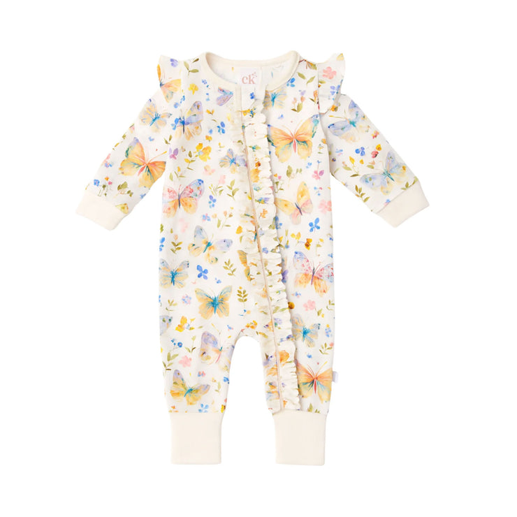 Confetti Kidz Zipsuit - Butterfly Blooms