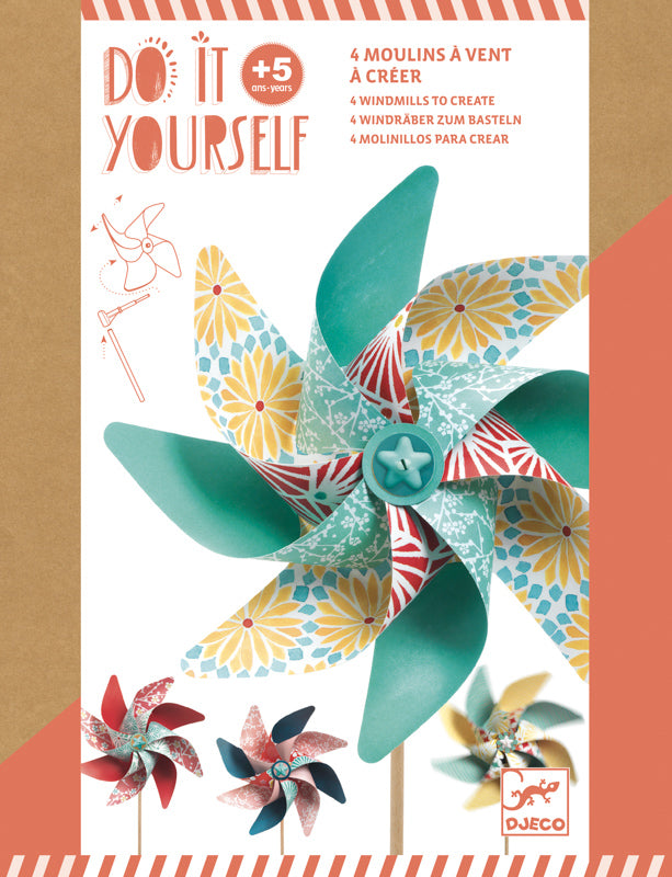 Djeco Do It Yourself Sweet Windmills