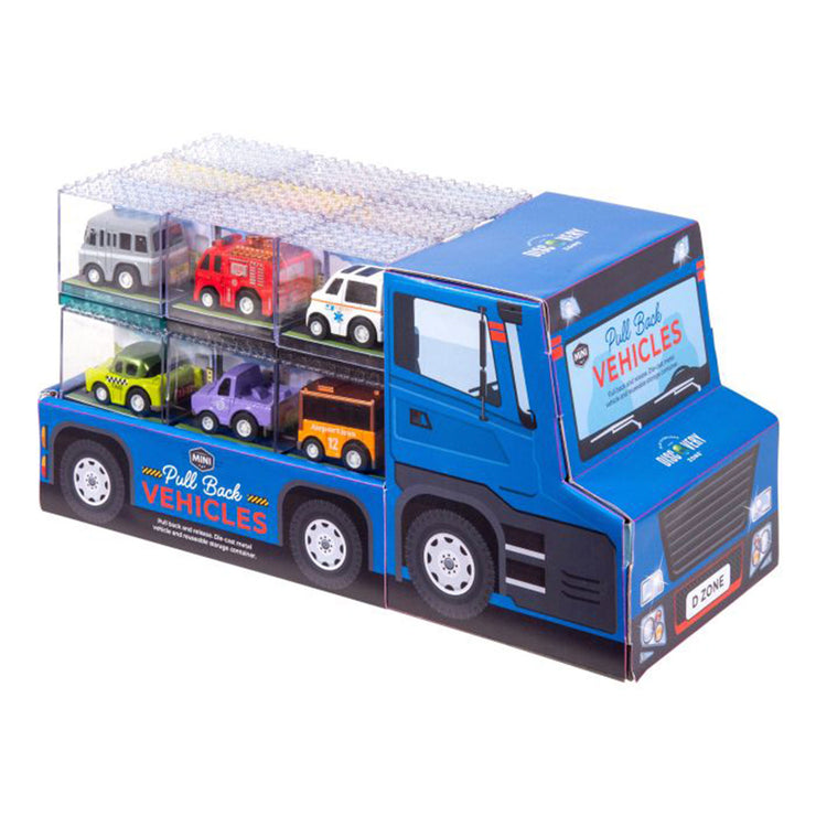 Discovery Zone Pull Back Mini Vehicles - Assorted