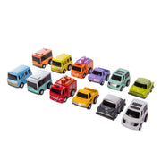 Discovery Zone Pull Back Mini Vehicles - Assorted