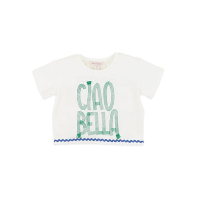 Fox & Finch Summer Vacay Ciao Bella Embroidered Tee