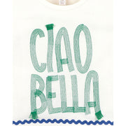 Fox & Finch Summer Vacay Ciao Bella Embroidered Tee