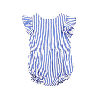 Fox & Finch Summer Vacay Blue Stripe Bodysuit