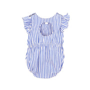 Fox & Finch Summer Vacay Blue Stripe Bodysuit