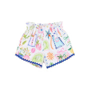 Fox & Finch Summer Vacay Ric Rac Shorts