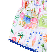 Fox & Finch Summer Vacay Ric Rac Shorts
