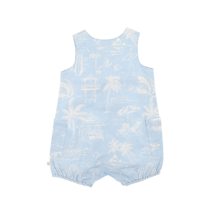 Fox & Finch Surfs Up Linework Romper