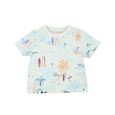 Fox & Finch Surfs Up Print Tee