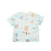 Fox & Finch Surfs Up Print Tee
