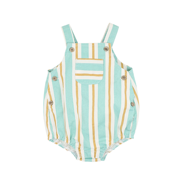 Fox & Finch Surfs Up Stripe Overall
