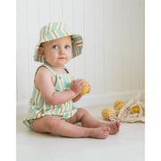 Fox & Finch Surfs Up Stripe Overall