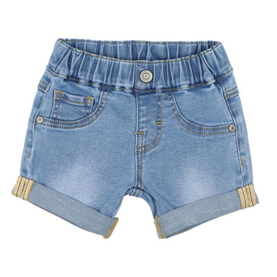 Fox & Finch Racer Denim Shorts