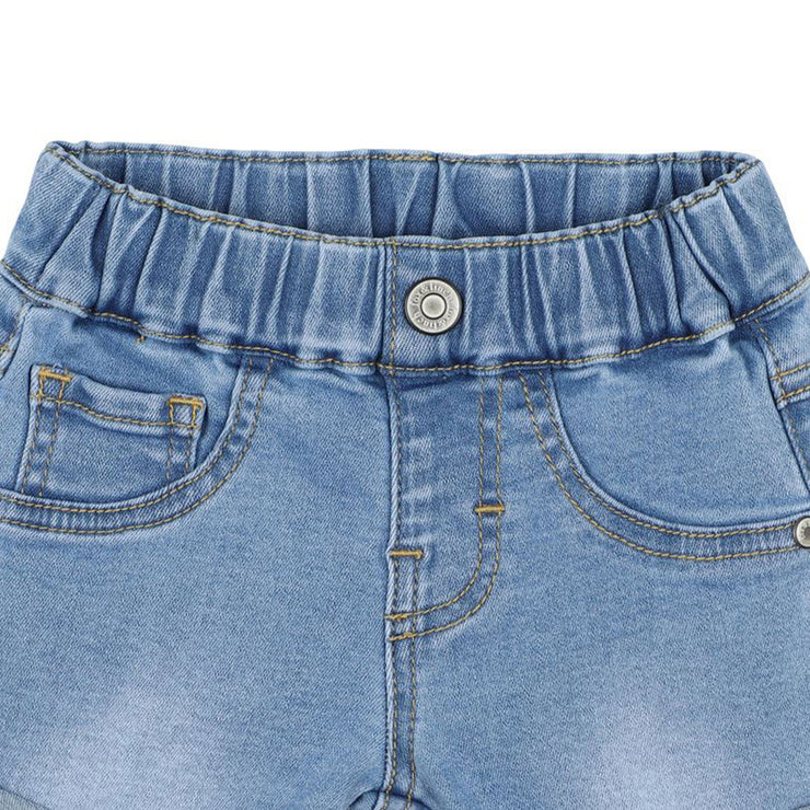 Fox & Finch Racer Denim Shorts