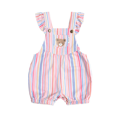 Huxbaby Pastel Stripe Bubble Romper