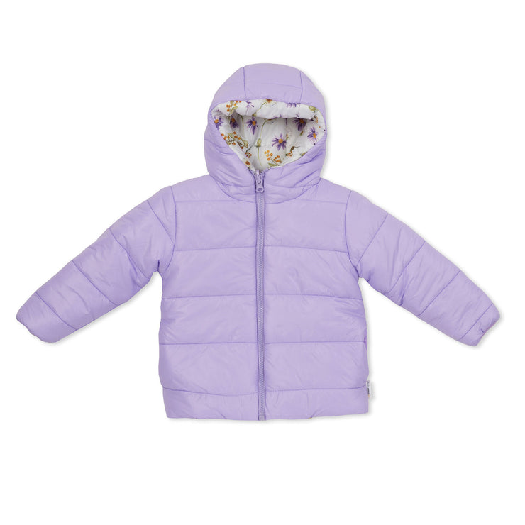 Indigo & Lellow Remi Puffer Jacket - Busy Daisy