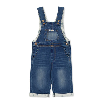 Indigo & Lellow Andy Overalls - Humpback Whale