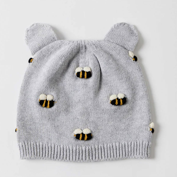 Jiggle & Giggle Honey Bee Knit Beanie