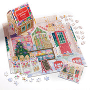 Galison Gingerbread Cottage Puzzle 500 pc