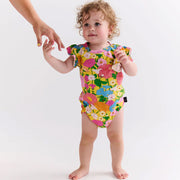 Kip & Co Follow The Sun Yellow Organic Romper