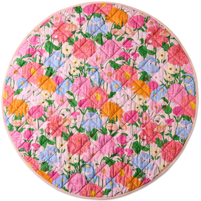 Kip & Co Follow The Sun Yellow Quilted Baby Play Mat