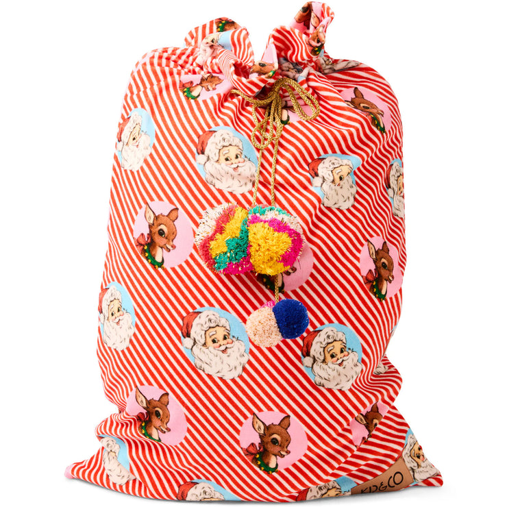 Kip & Co I Love Christmas Spot Santa Sack