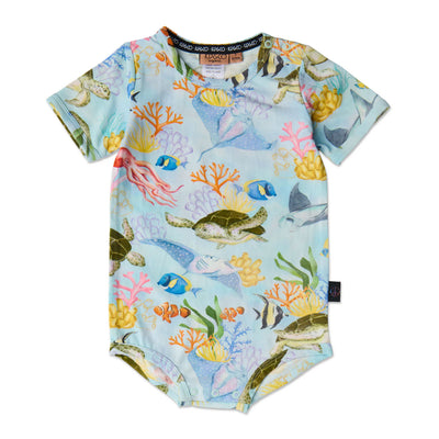 Kip & Co Reef Life Organic Romper