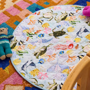 Kip & Co Reef Life Quilted Baby Play Mat