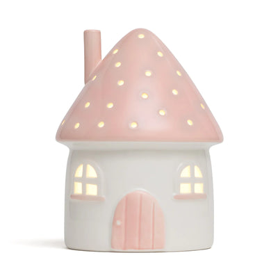Little Belle Elfin House Nightlight - Porcelain